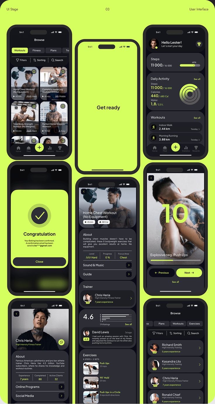 UI/UX Design Sample 6