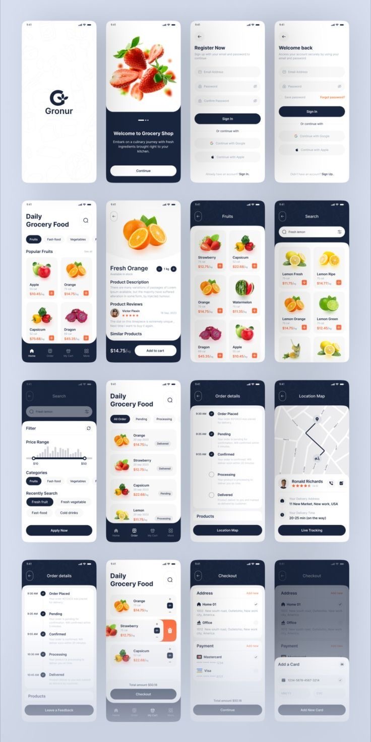 UI/UX Design Sample 9